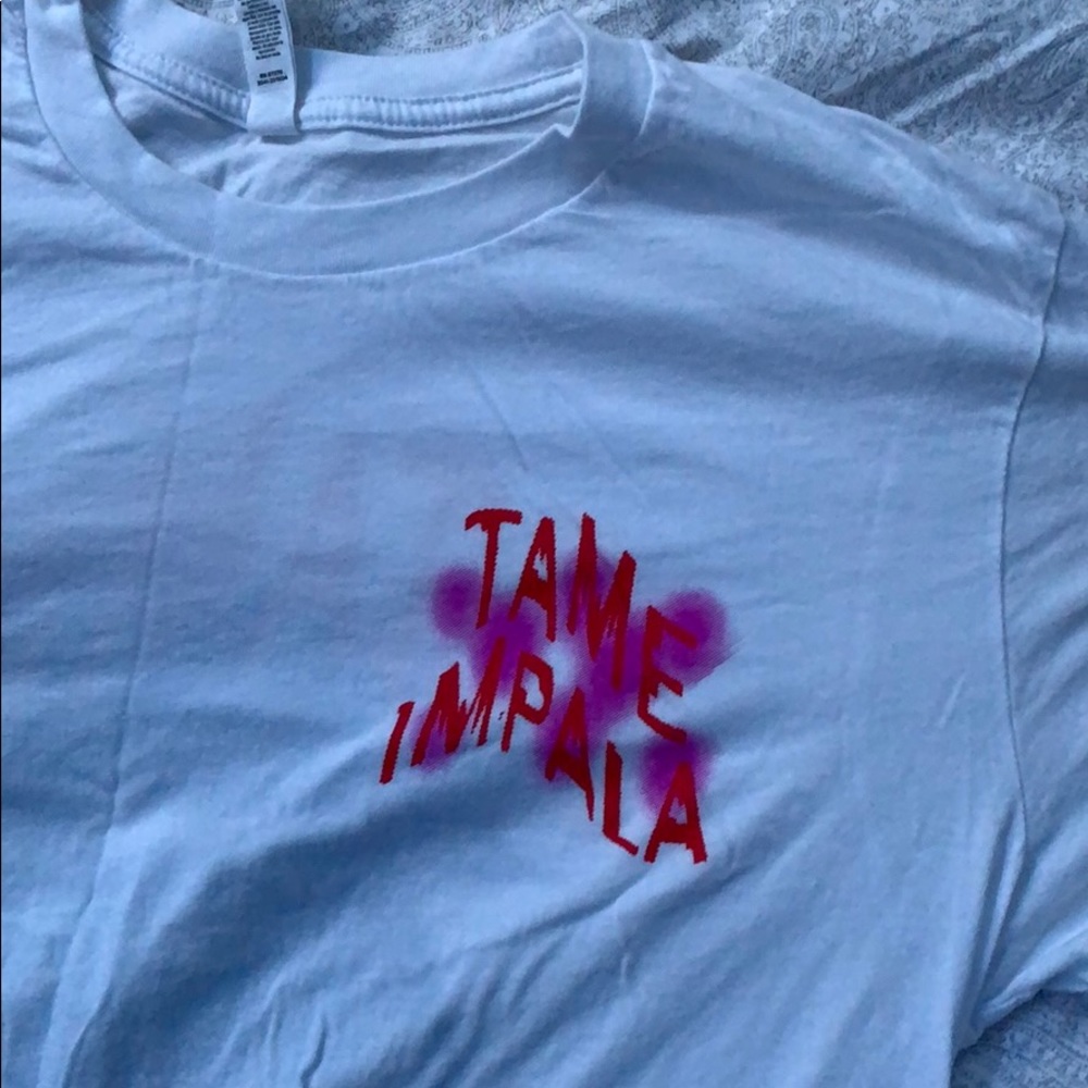 TAME IMPALA band shirt NEVER WORN